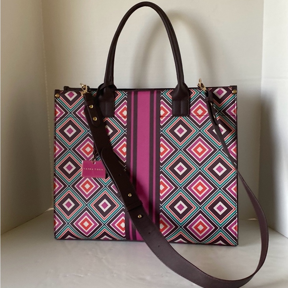 Trina Turk Brookhaven Blocks Tote